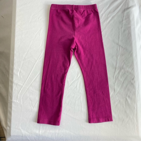 Circo Girls Magenta Cotton Stretch Leggings - Picture 3 of 4
